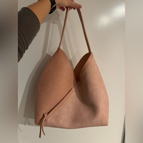Pink bag, no real leather / camoscio - Picture 1 of 4